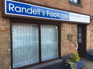 North Walsham podiatry foothealth clinic Randell's Footcare chiropody